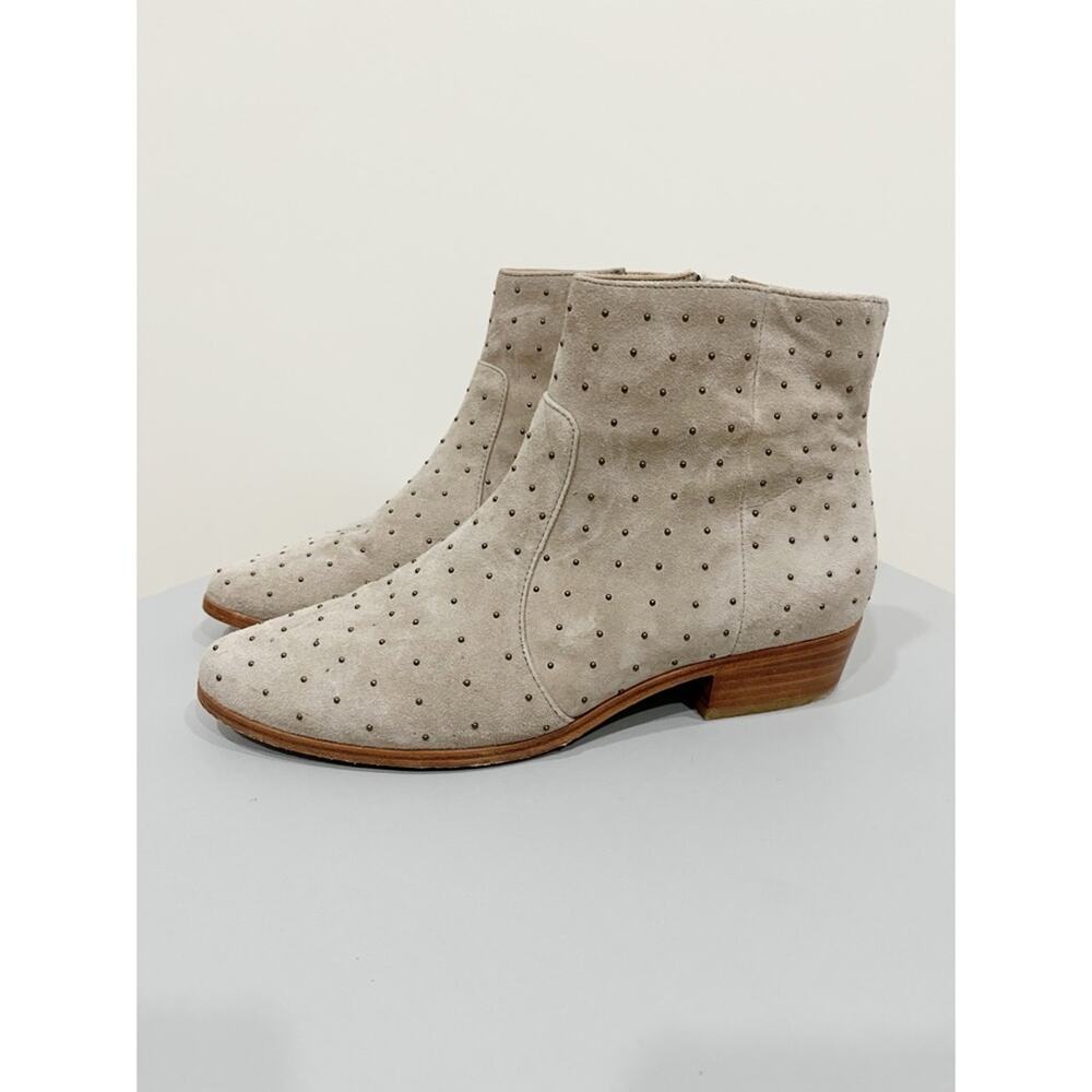 Joie Lacole Studded Suede Ankle Bootie